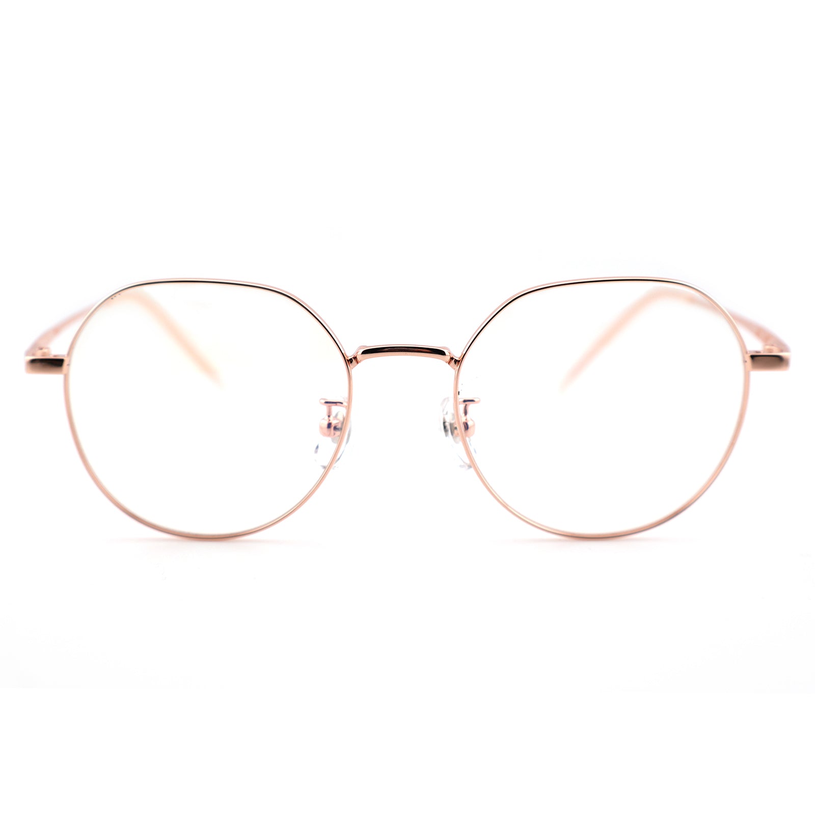 Unisex Round Metal Material Eyeglasses, Free Shipping on Orders Over $79