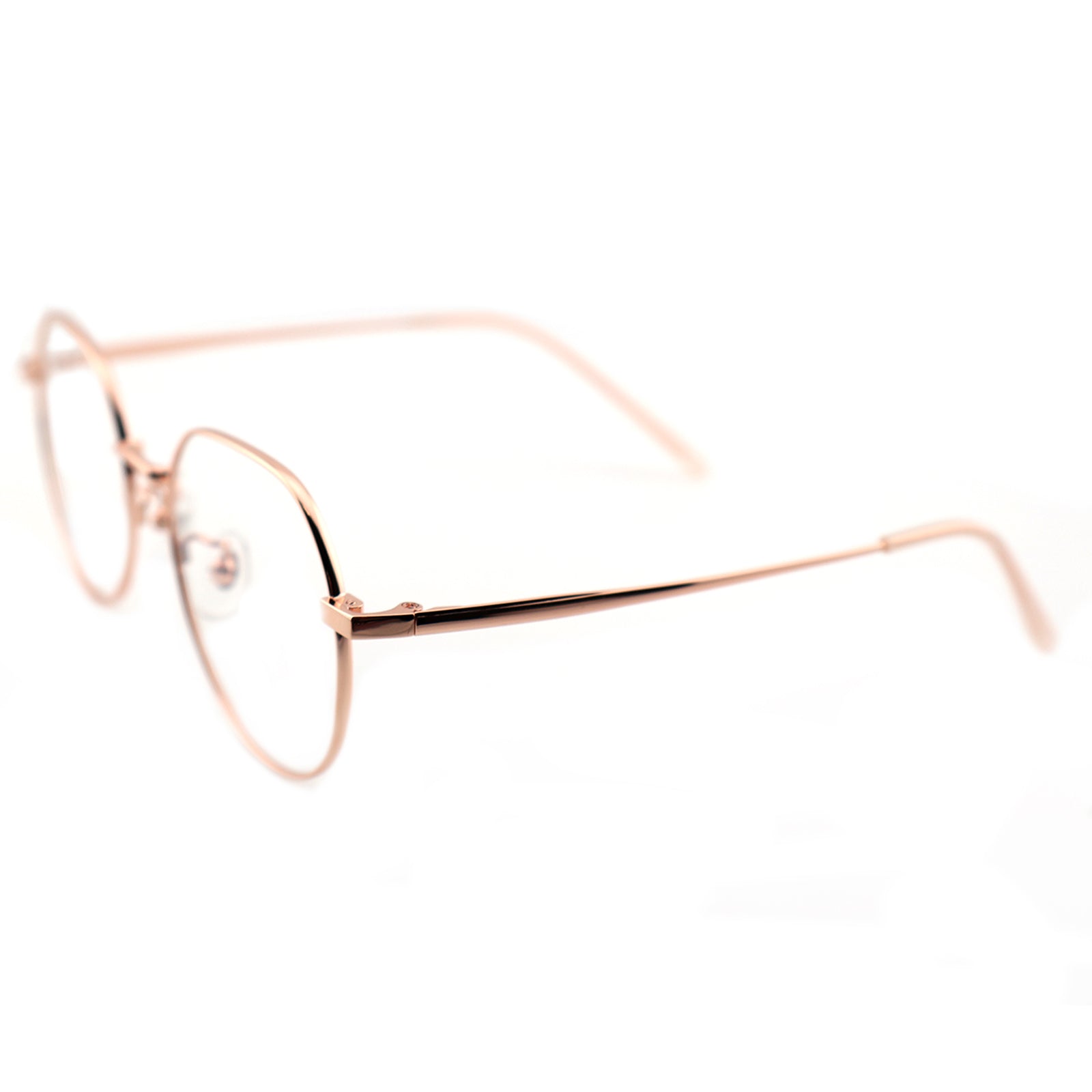 Unisex Round Metal Material Eyeglasses, Free Shipping on Orders Over $79