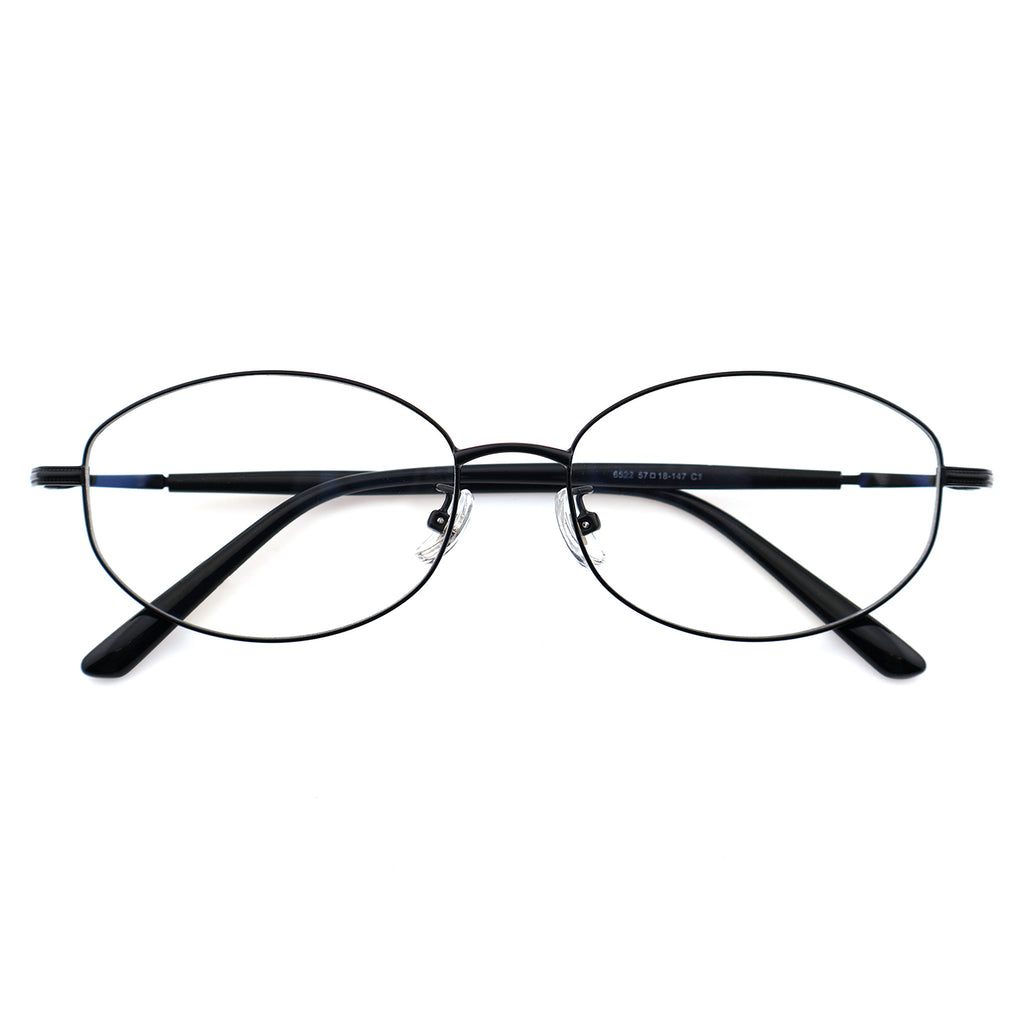 Unisex Oval Metal Material Eyeglasses, Free Shipping on Orders Over $79