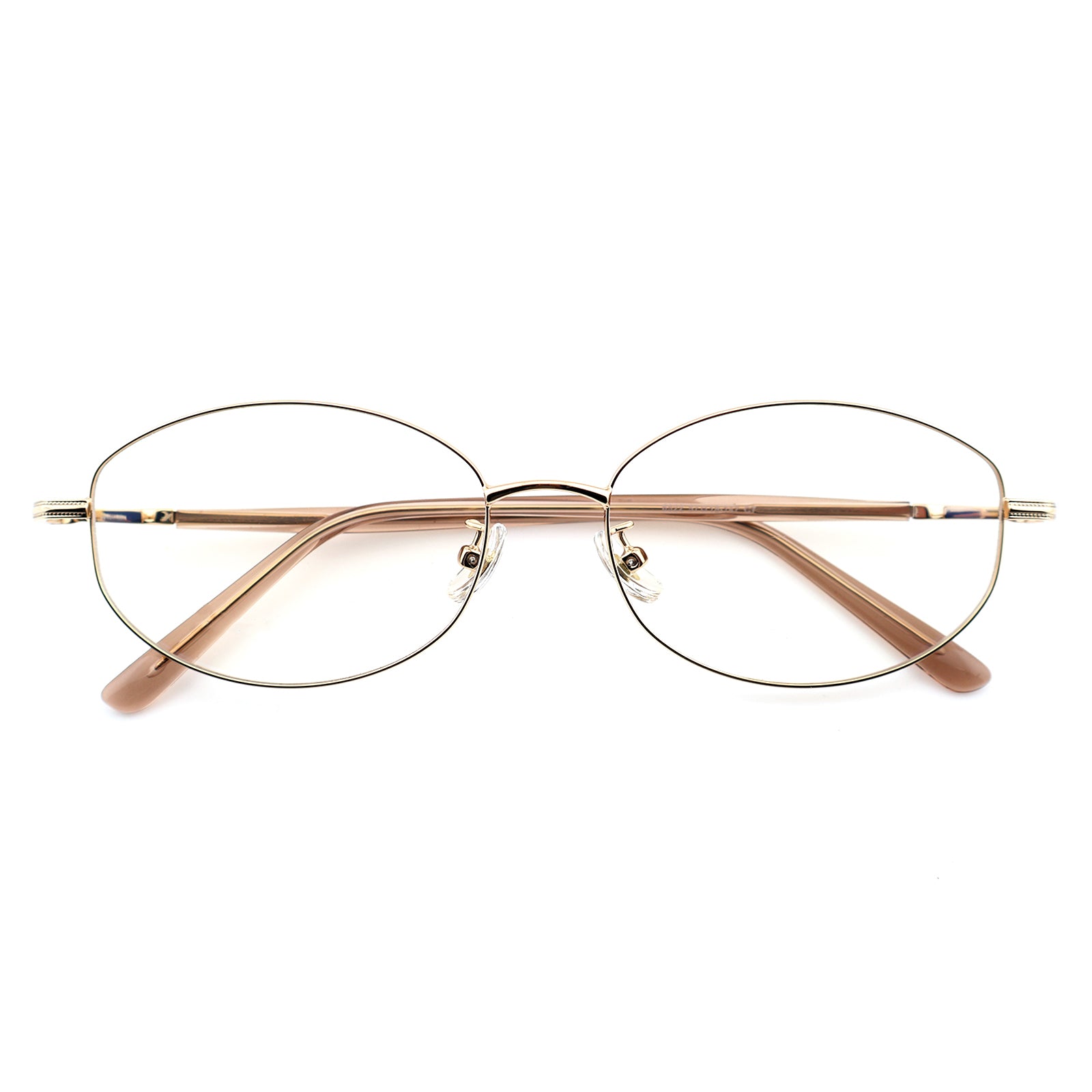 Unisex Oval Metal Material Eyeglasses, Free Shipping on Orders Over $79