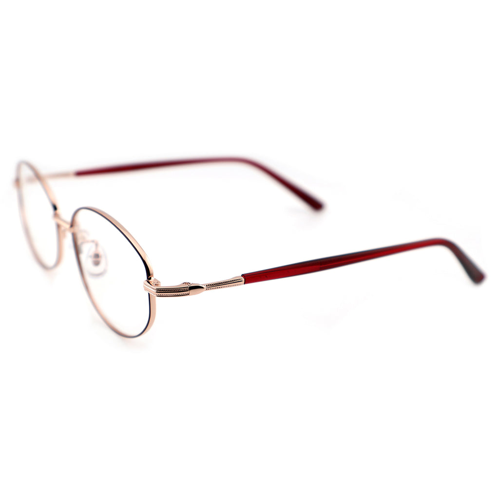 Unisex Oval Metal Material Eyeglasses, Free Shipping on Orders Over $79