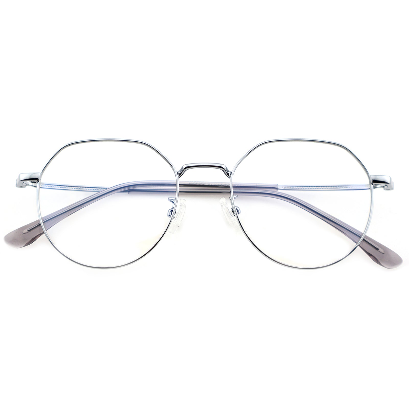 Unisex Polygonal Metal Material Eyeglasses, Free Shipping on Orders Over $79