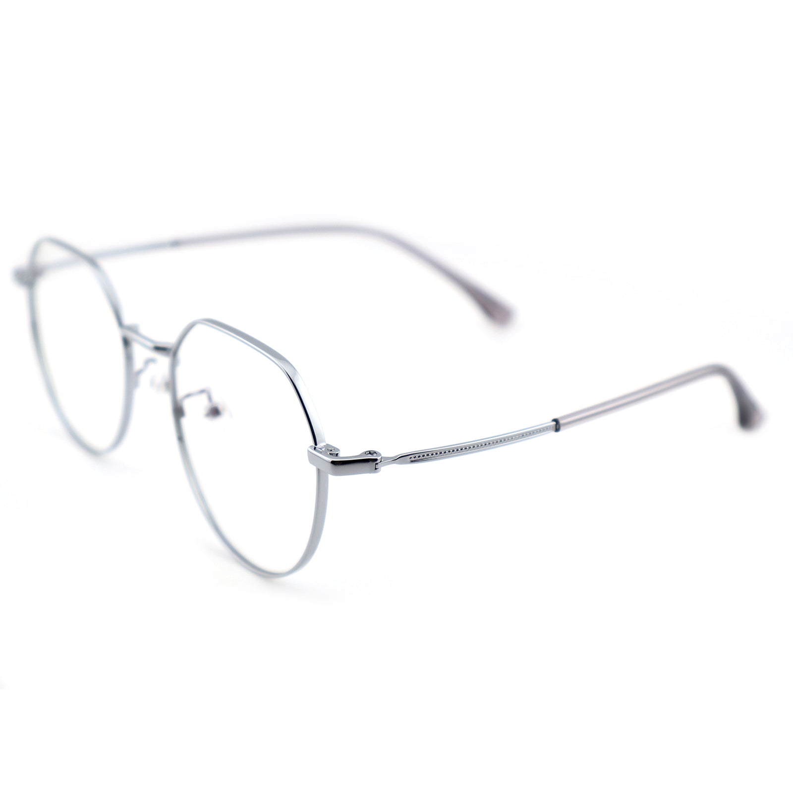 Unisex Polygonal Metal Material Eyeglasses, Free Shipping on Orders Over $79