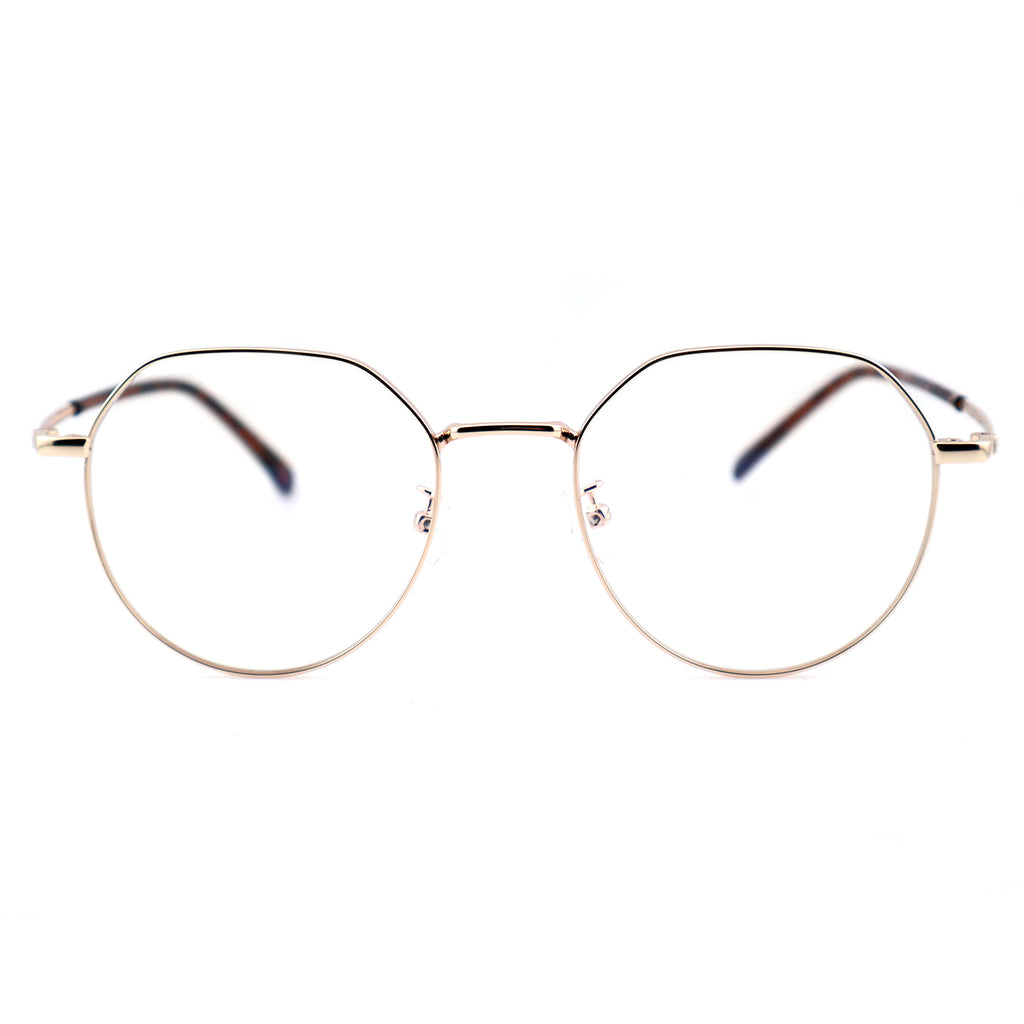 Unisex Polygonal Metal Material Eyeglasses, Free Shipping on Orders Over $79
