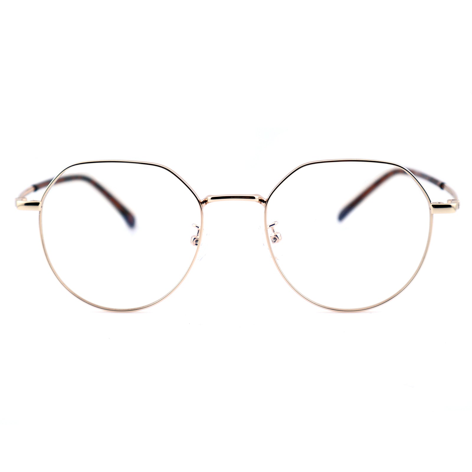 Unisex Polygonal Metal Material Eyeglasses, Free Shipping on Orders Over $79