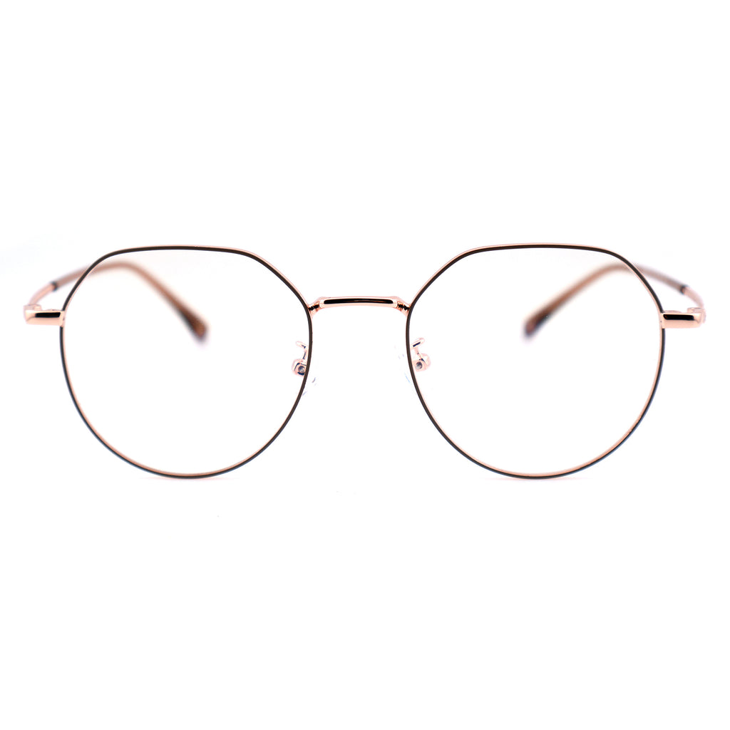 Unisex Polygonal Metal Material Eyeglasses, Free Shipping on Orders Over $79