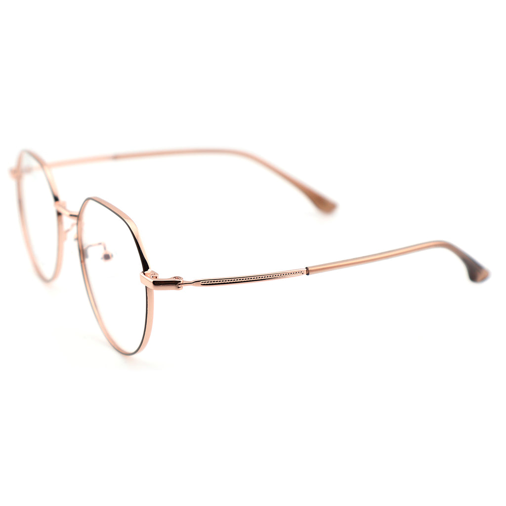 Unisex Polygonal Metal Material Eyeglasses, Free Shipping on Orders Over $79