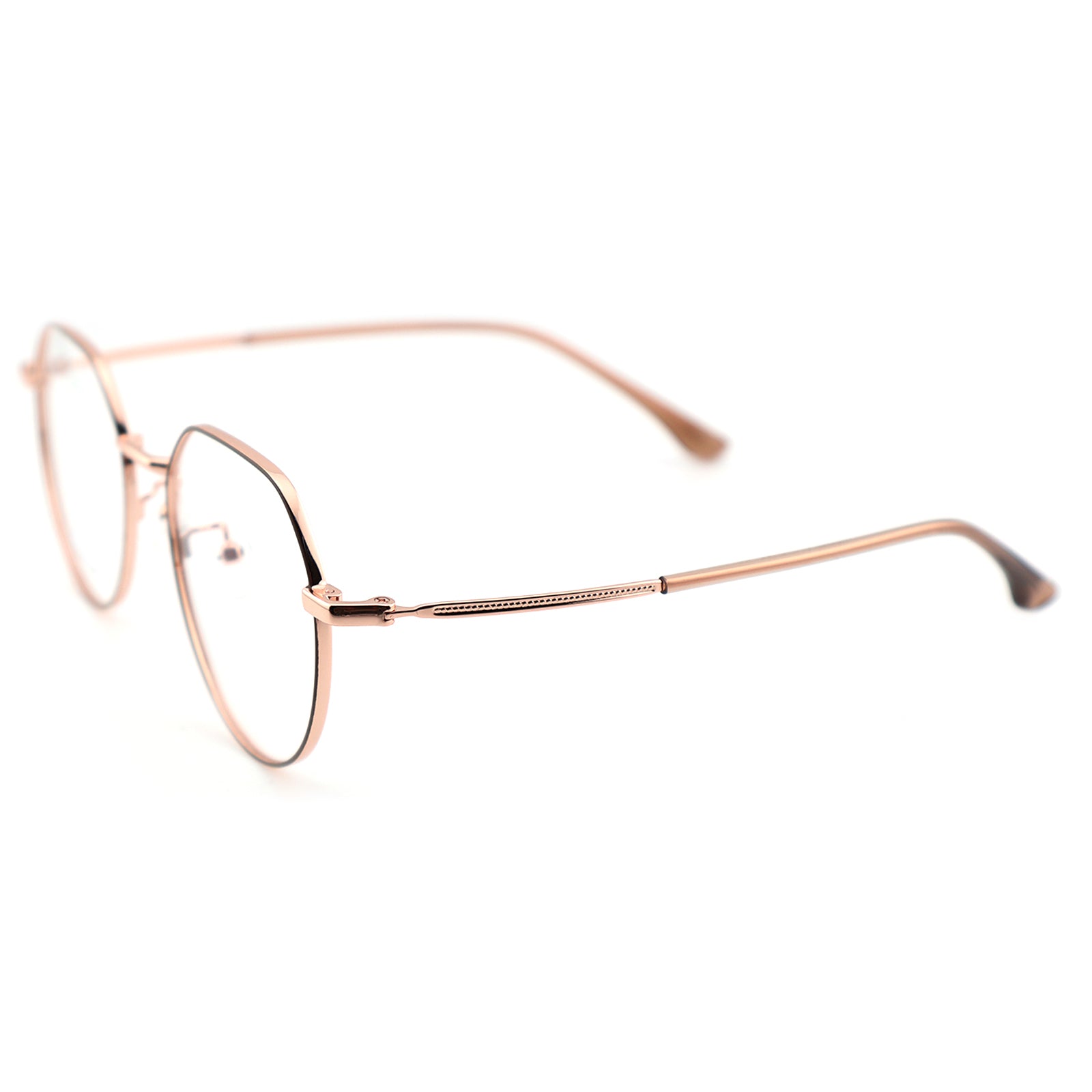 Unisex Polygonal Metal Material Eyeglasses, Free Shipping on Orders Over $79
