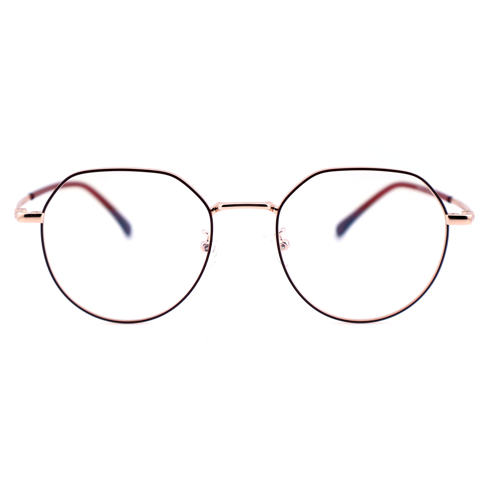 Unisex Polygonal Metal Material Eyeglasses, Free Shipping on Orders Over $79