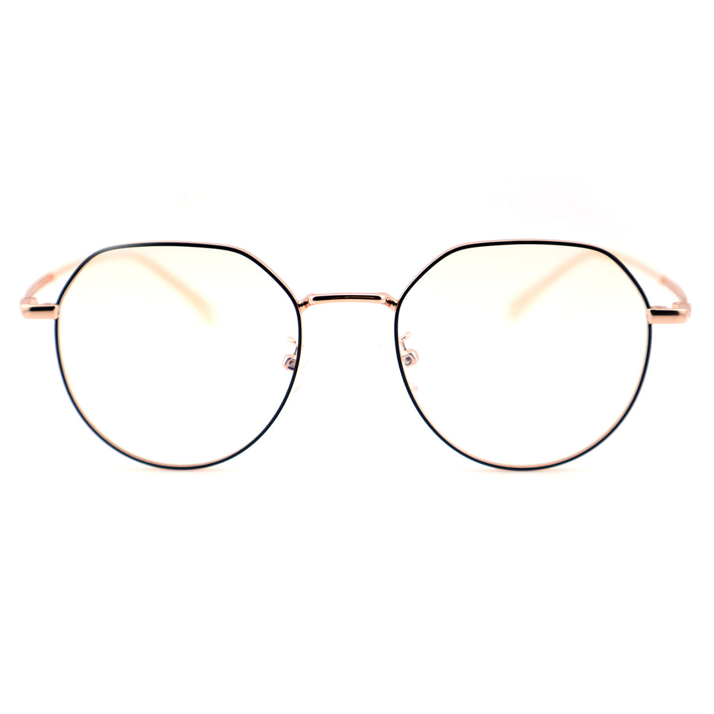 Unisex Polygonal Metal Material Eyeglasses, Free Shipping on Orders Over $79
