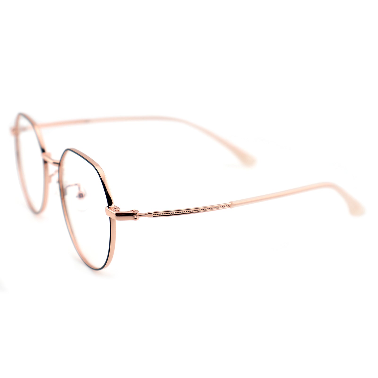 Unisex Polygonal Metal Material Eyeglasses, Free Shipping on Orders Over $79