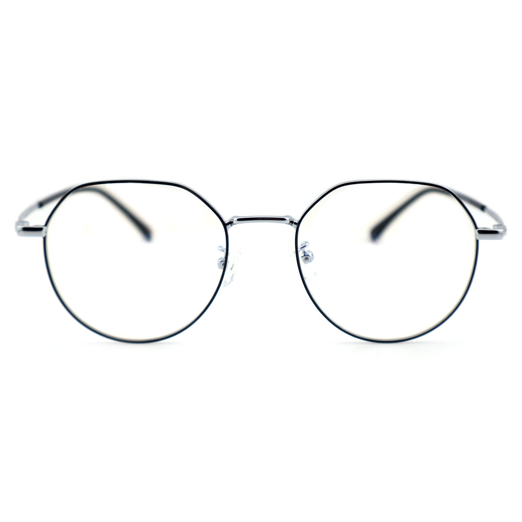 Unisex Polygonal Metal Material Eyeglasses, Free Shipping on Orders Over $79