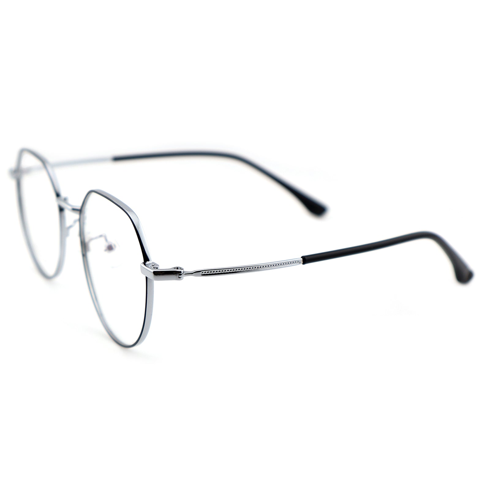 Unisex Polygonal Metal Material Eyeglasses, Free Shipping on Orders Over $79