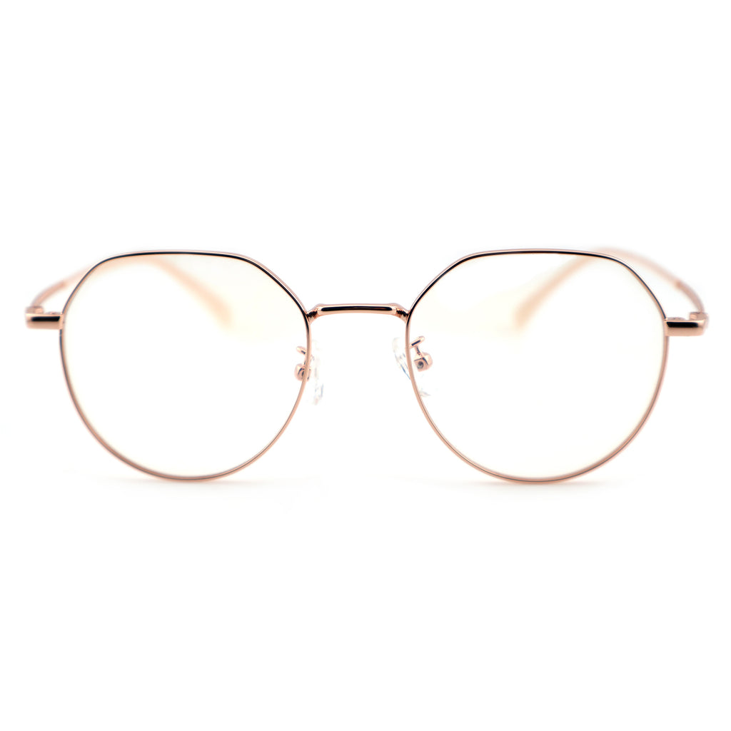 Unisex Polygonal Metal Material Eyeglasses, Free Shipping on Orders Over $79