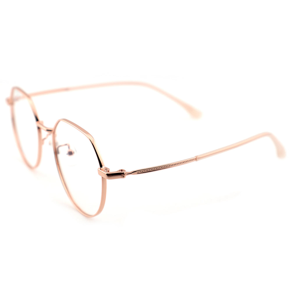 Unisex Polygonal Metal Material Eyeglasses, Free Shipping on Orders Over $79