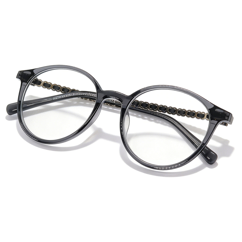 Women's Round Anti Blue Light Glasses