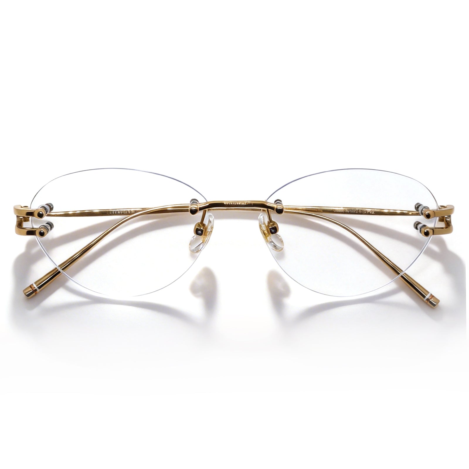 Lightweight Rimless Cat Eye Eyewear