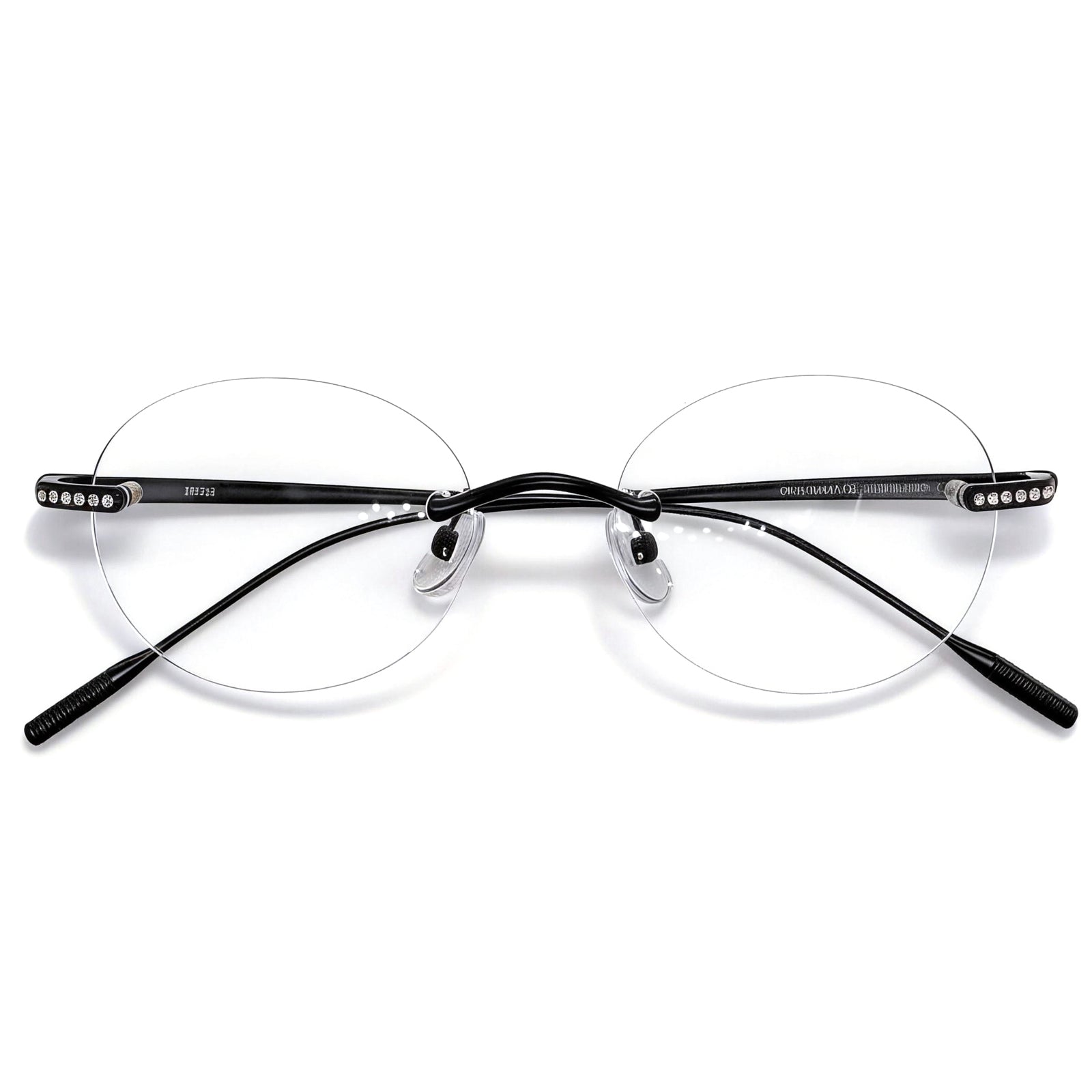 Light luxury and delicate makeup-free glasses