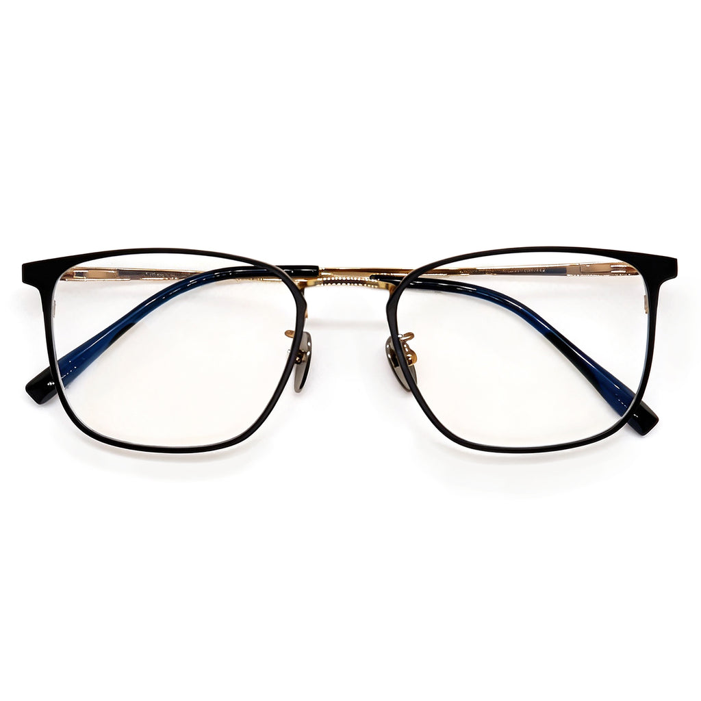Men's Browline Anti-Blue Light Eyeglass Frame