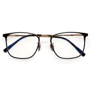 Men's Browline Anti-Blue Light Eyeglass Frame