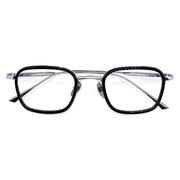 Titanium Aviator-Style Anti Blue Light Glasses