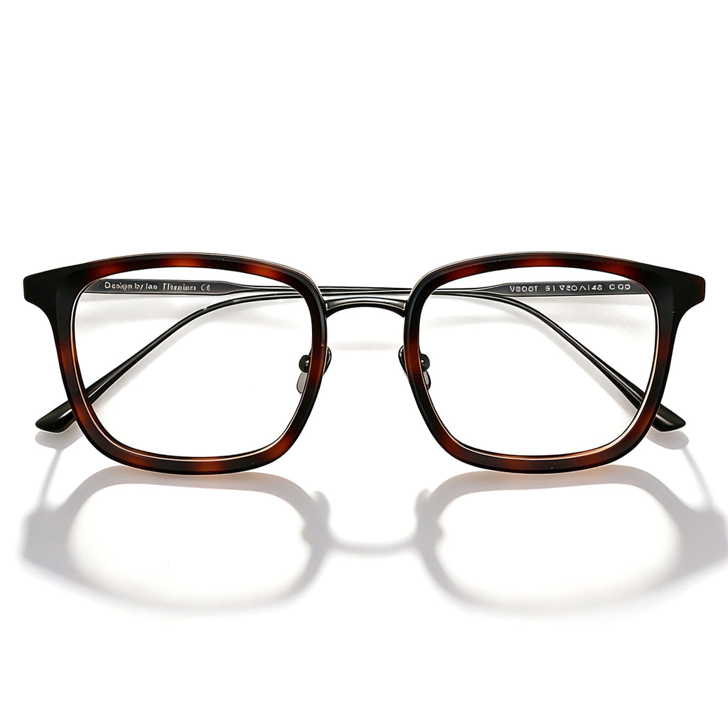 Y2K Black Academia Glasses