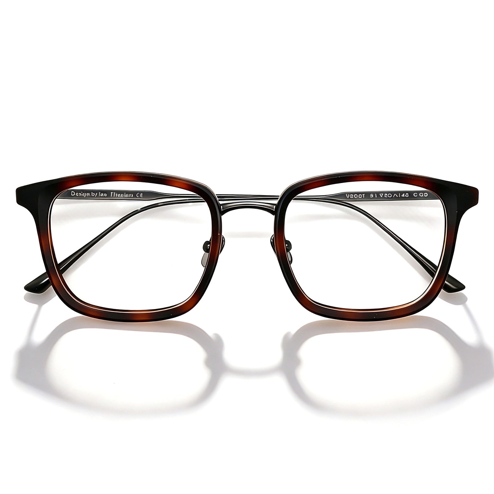 Y2K Black Academia Glasses