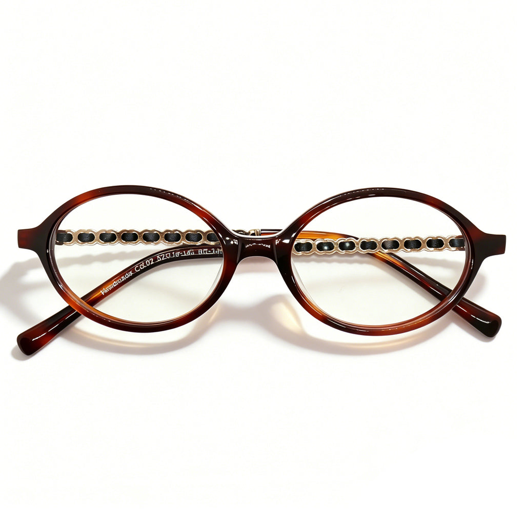 Women's Oval Cat Eye Anti Blue Light Glasses