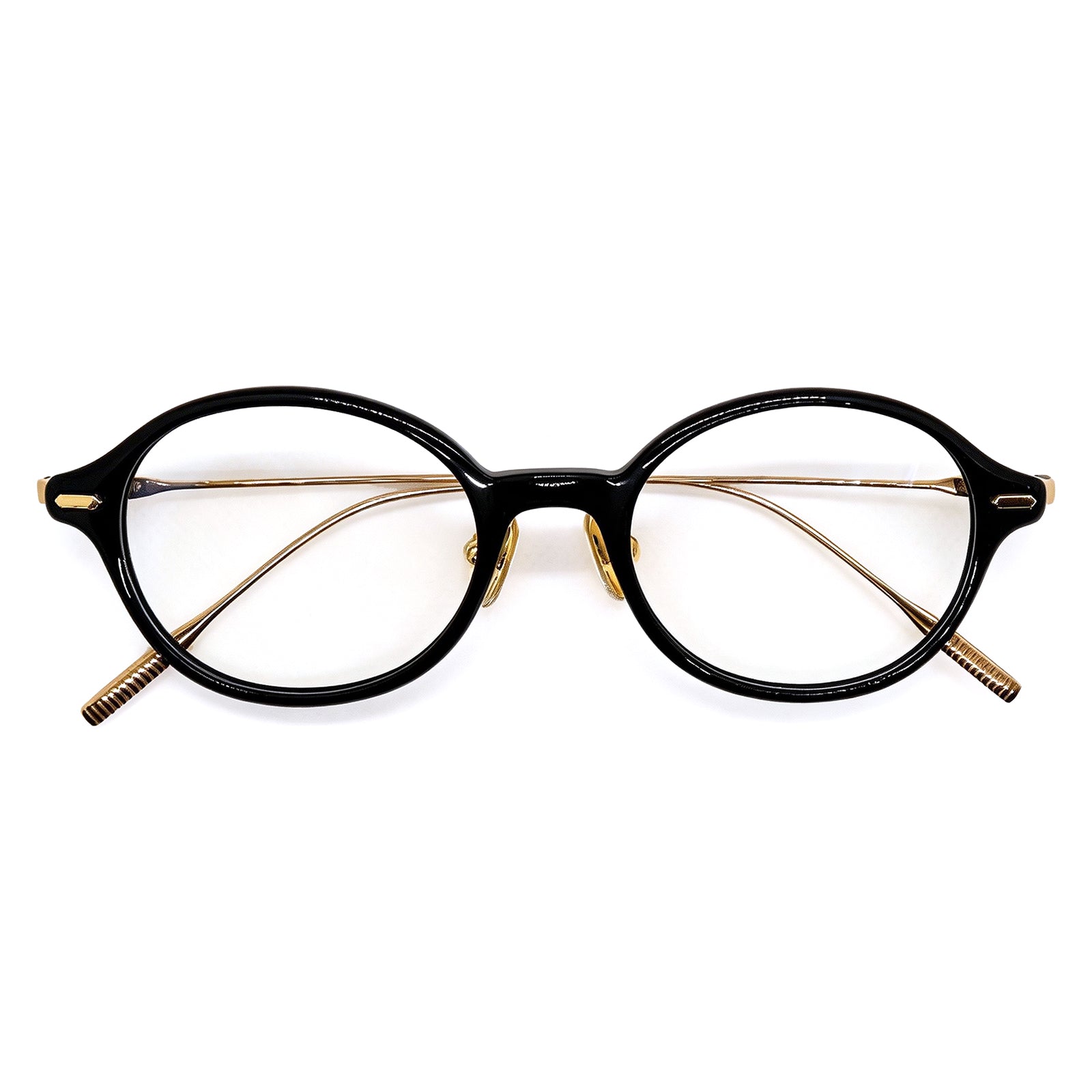 Oval Mixed-Material Anti Blue Light Glasses