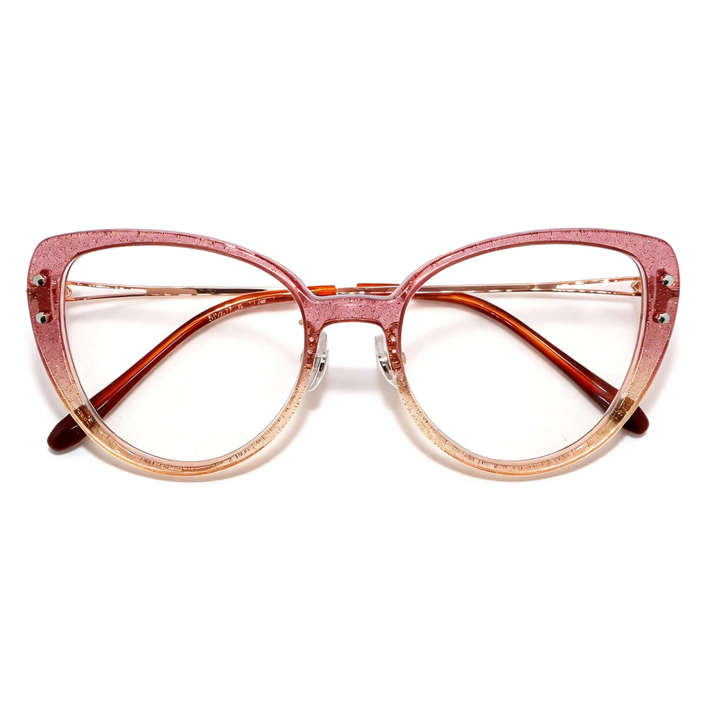Sparkle Retro Cat Eye Eyeglasses