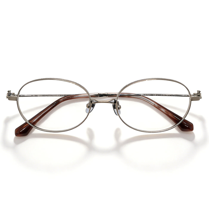 Classic Oval Metal Eyeglasses Frame