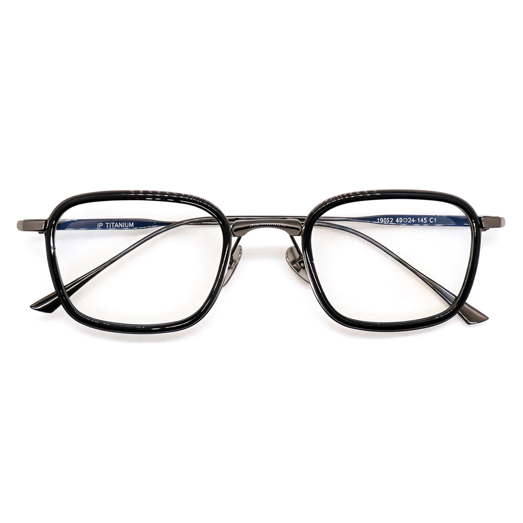 Titanium Aviator-Style Anti Blue Light Glasses