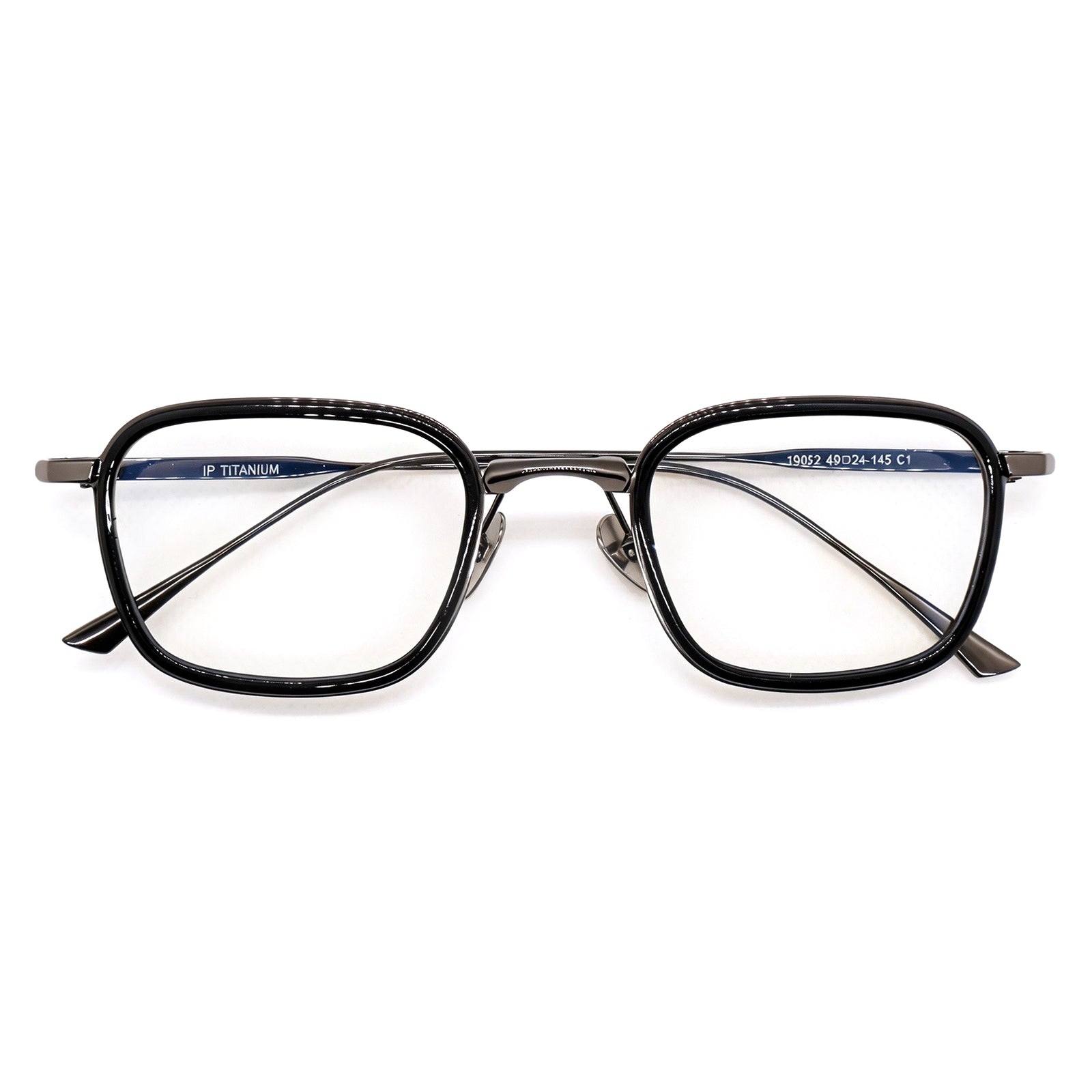 Titanium Aviator-Style Anti Blue Light Glasses