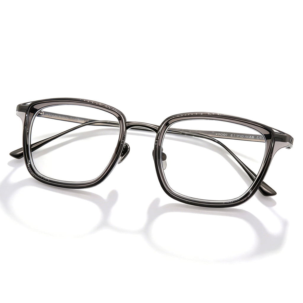 Y2K Black Academia Glasses