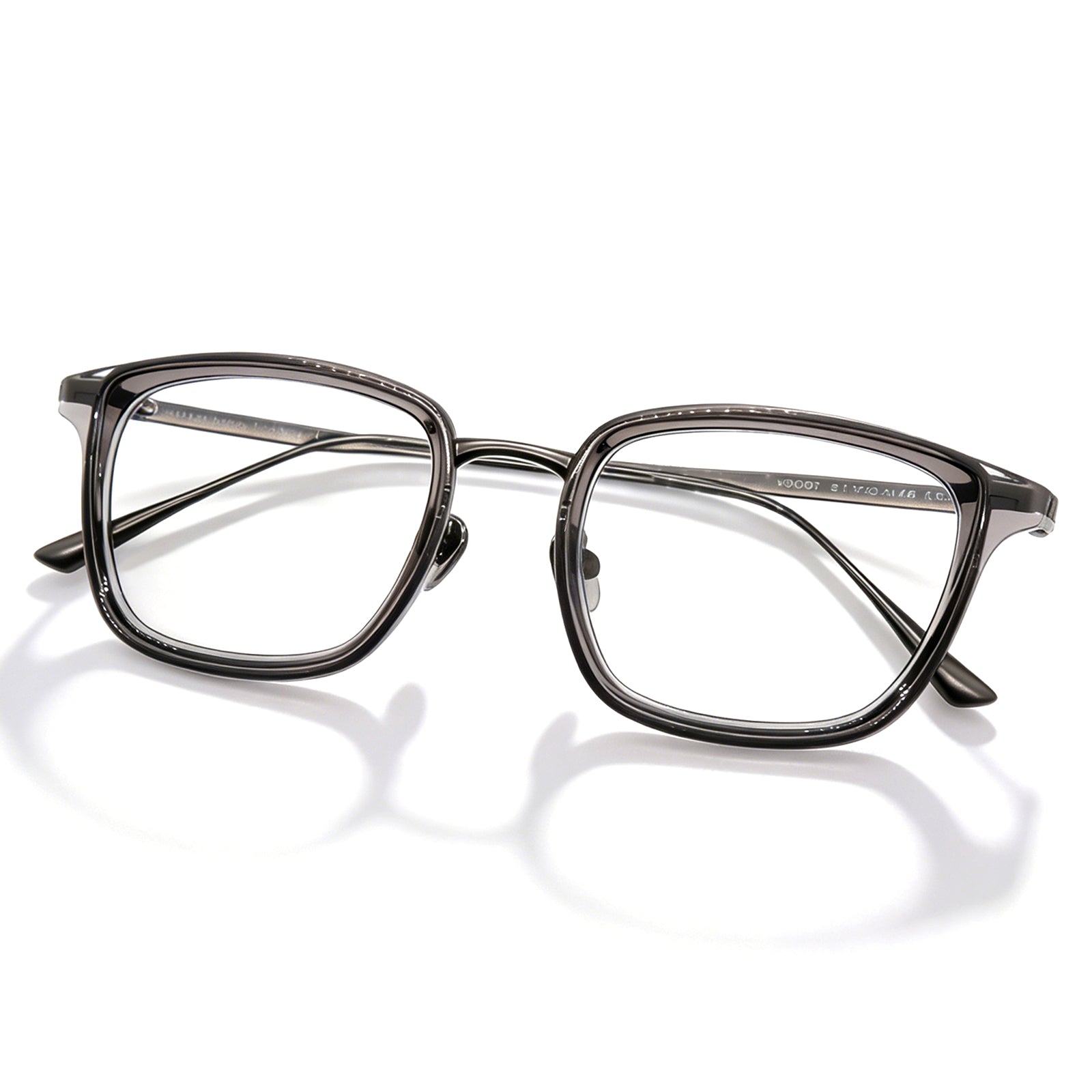 Y2K Black Academia Glasses