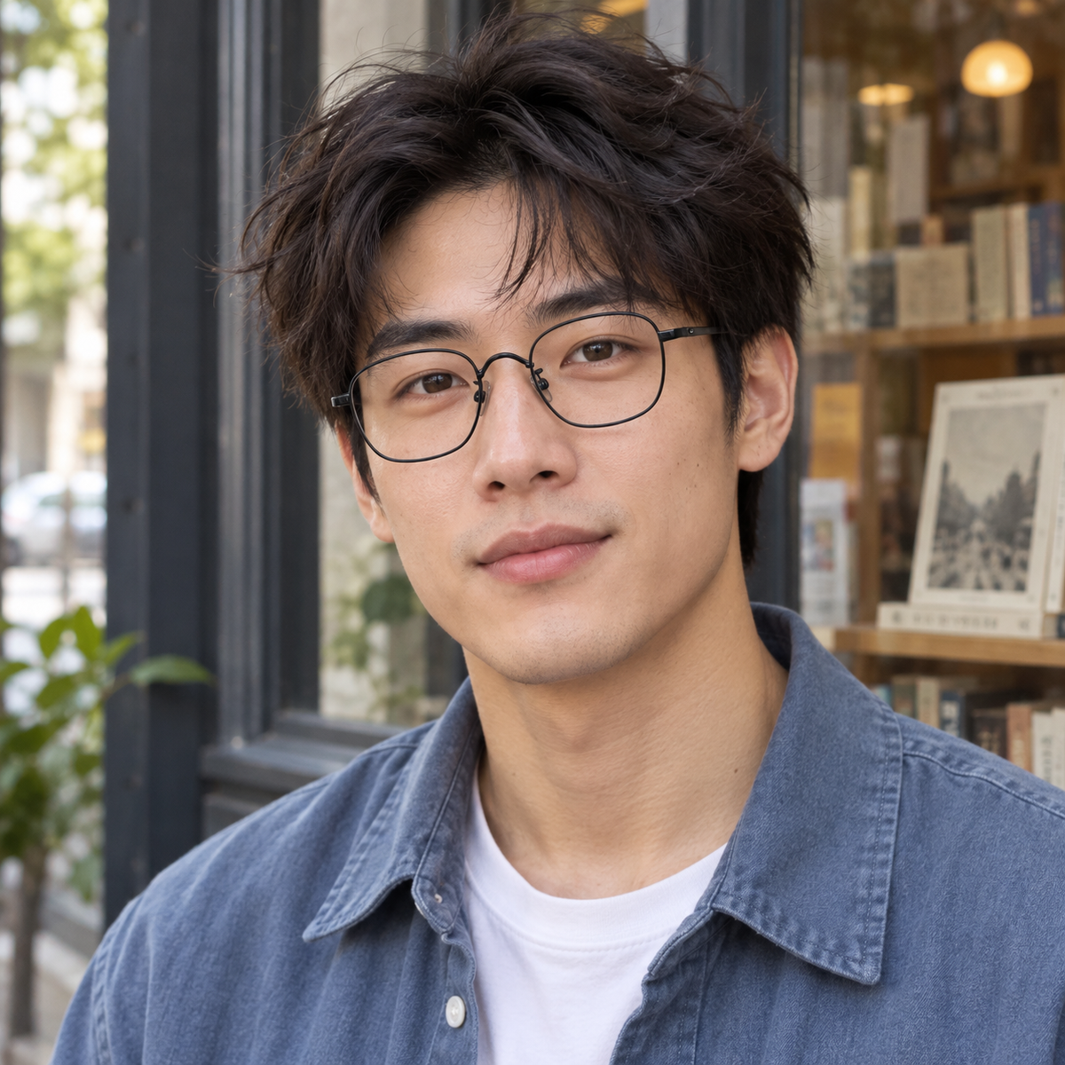 Unisex Oval Full-Rim Engraved Thin Metal Eyeglasses, Free Shipping on Orders Over $69