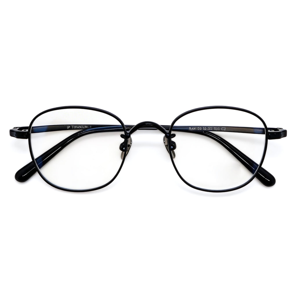 Matte Black Ultra-Light Eyeglasses
