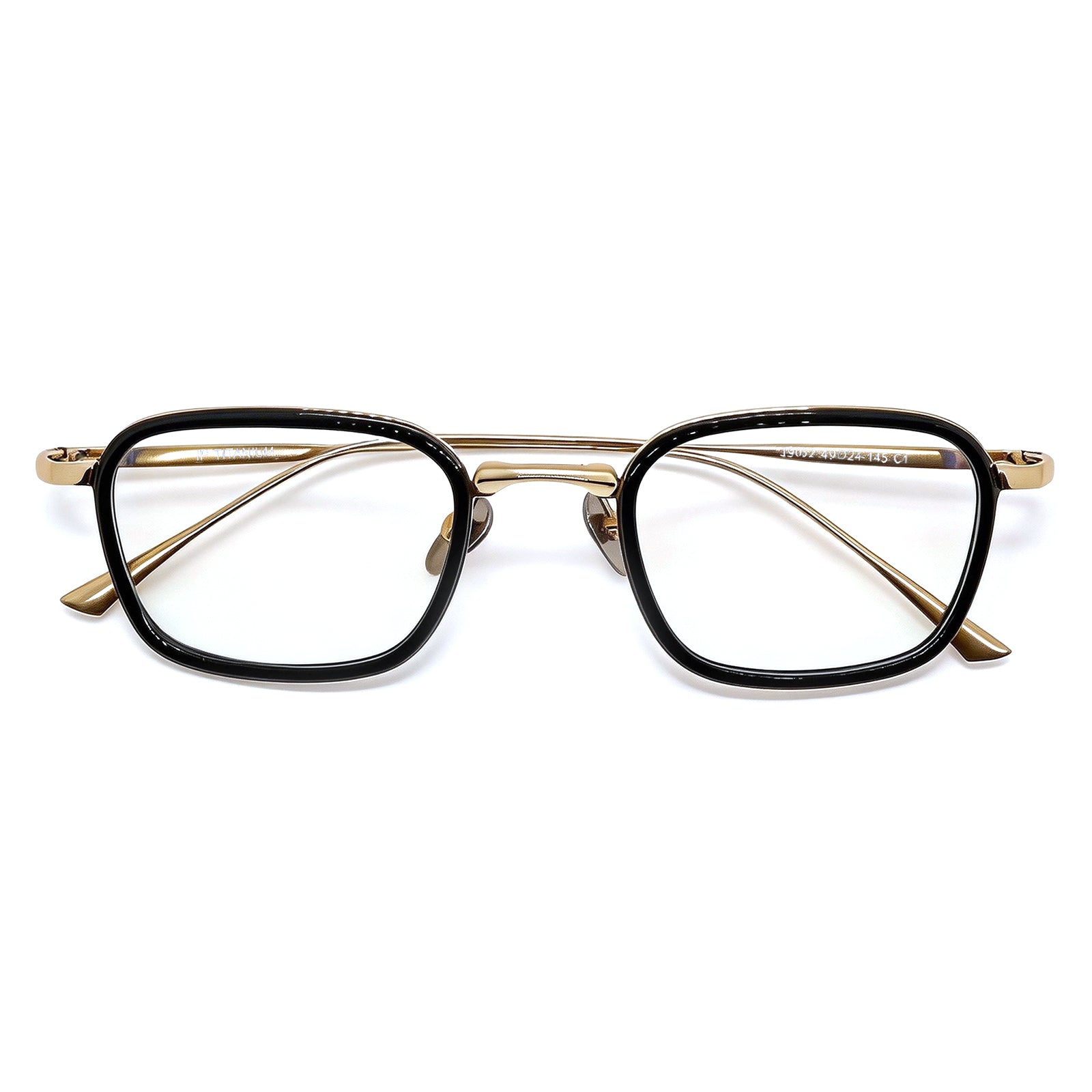 Titanium Aviator-Style Anti Blue Light Glasses