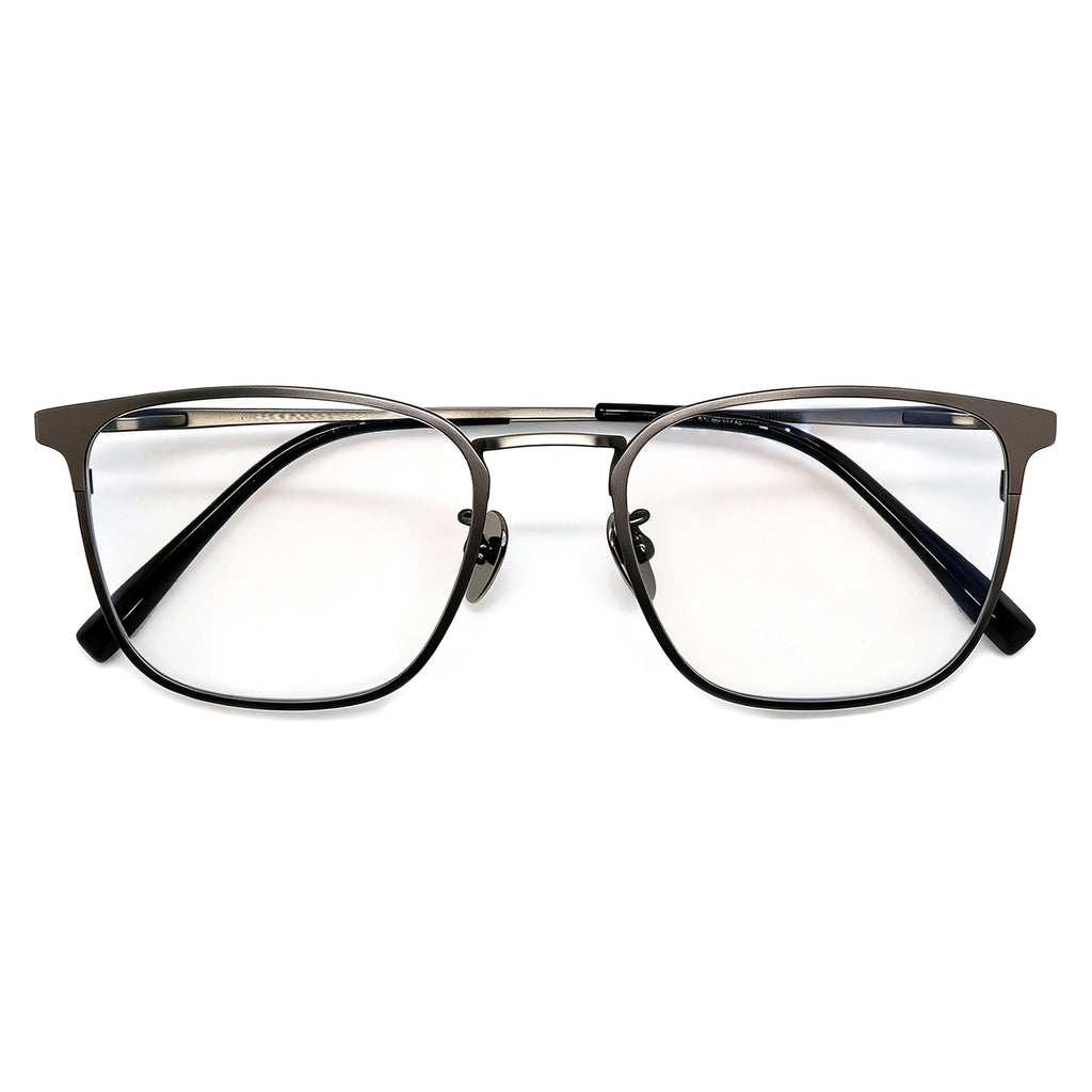 Men's Browline Anti-Blue Light Eyeglass Frame