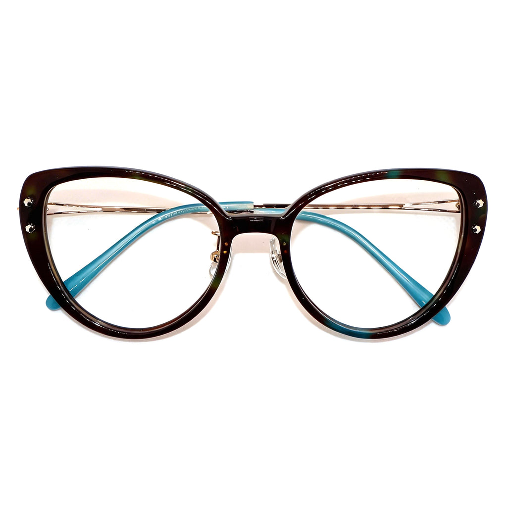 Sparkle Retro Cat Eye Eyeglasses