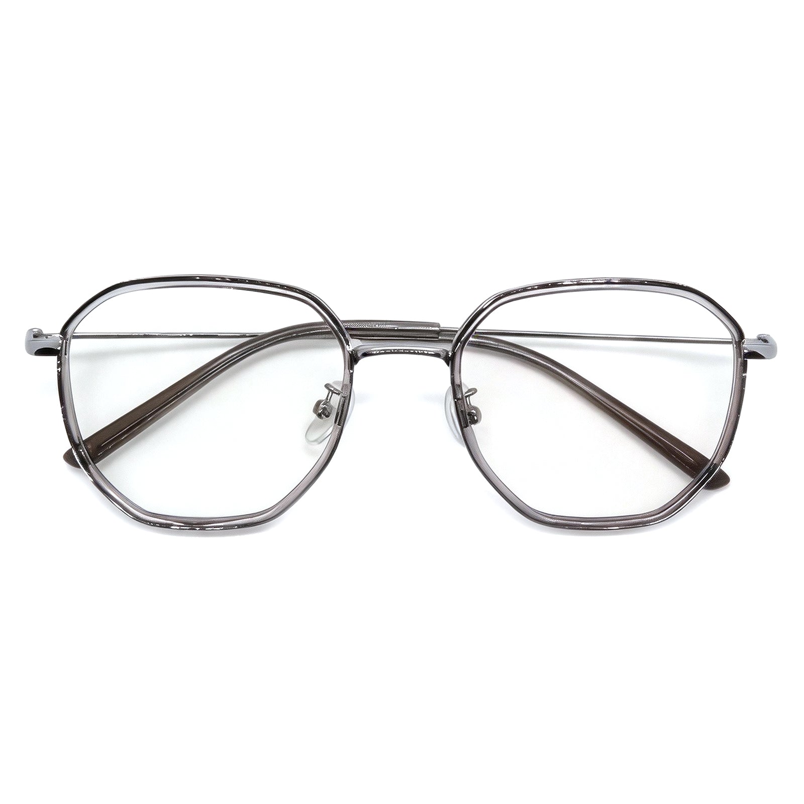 Women's Polygon Anti-Blue Light Eyeglass Frame