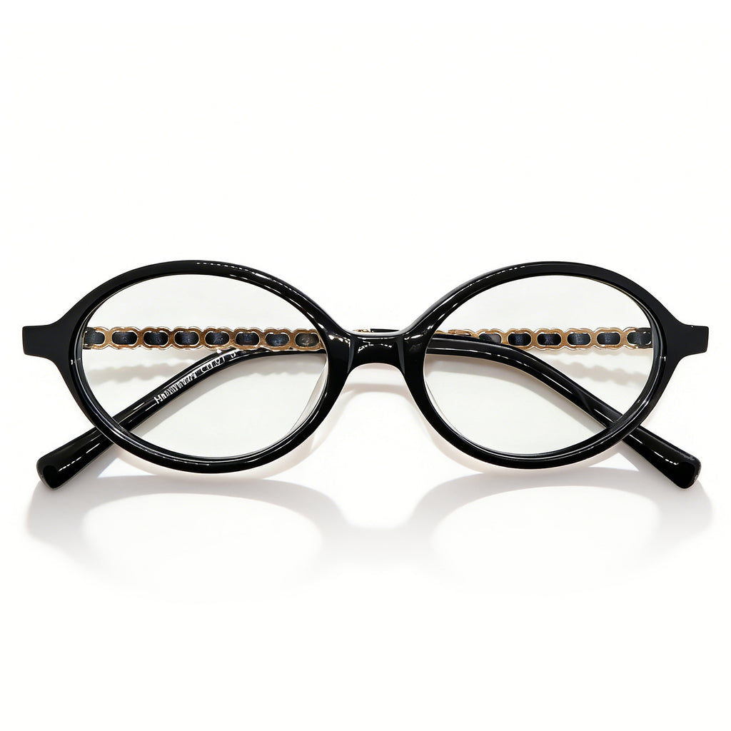 Women's Oval Cat Eye Anti Blue Light Glasses