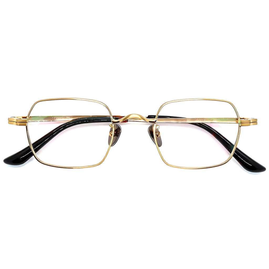 Small Square Silver Metal Anti Blue Light Glasses