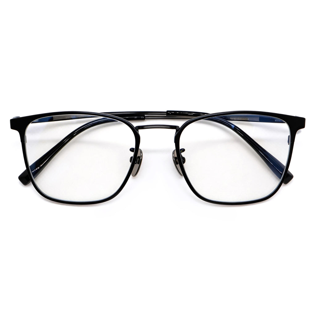 Men's Browline Anti-Blue Light Eyeglass Frame