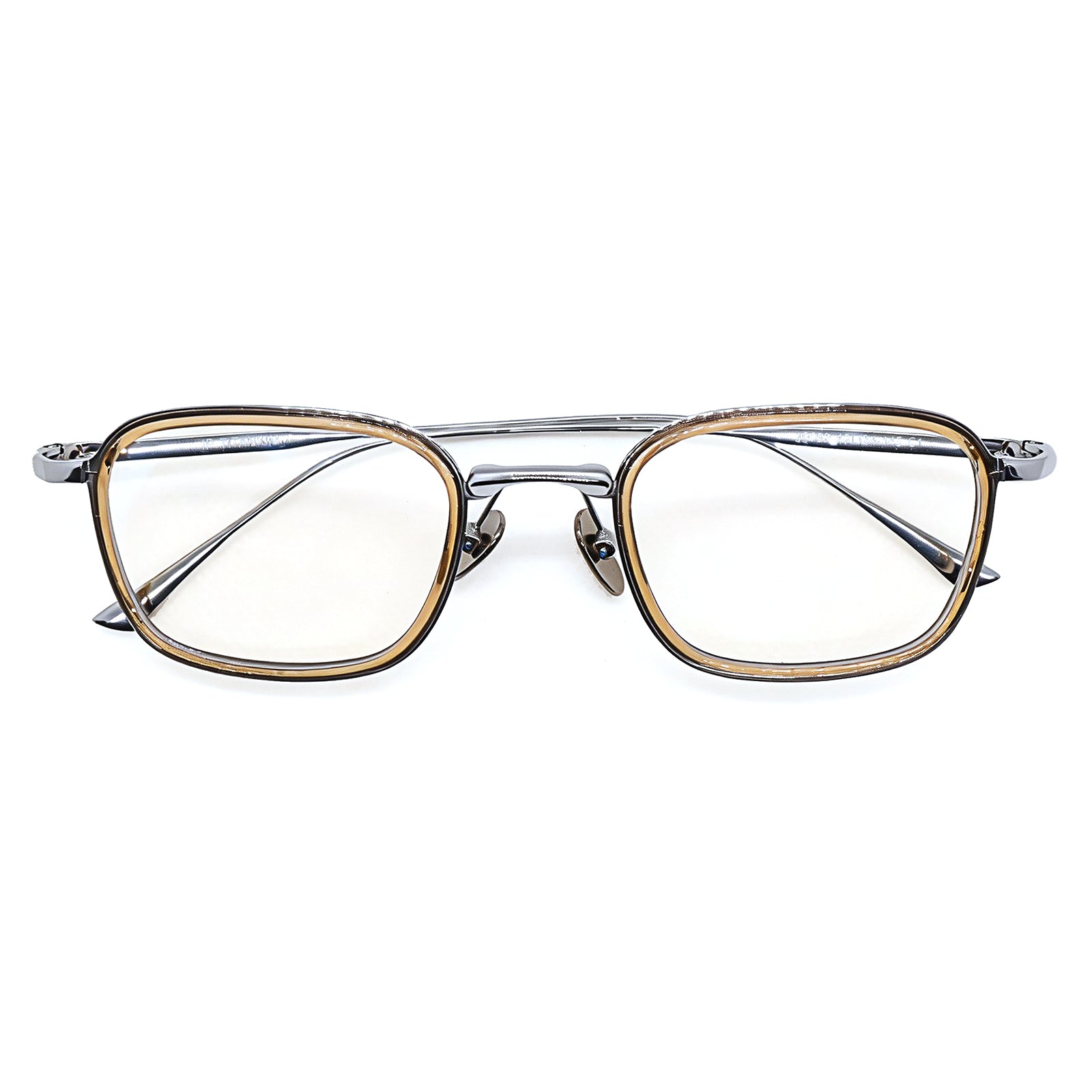 Titanium Aviator-Style Anti Blue Light Glasses