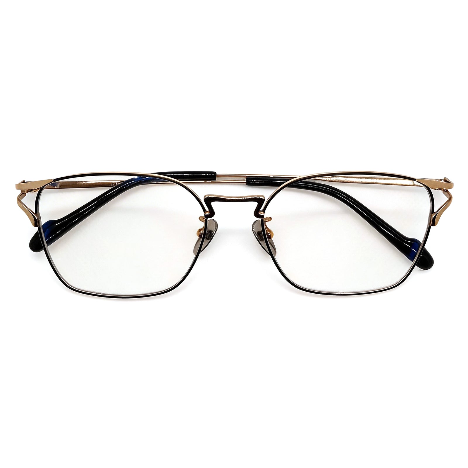 Titanium Browline Anti Blue Light Glasses