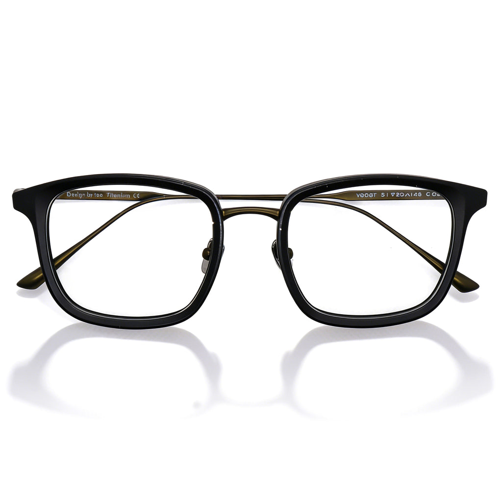 Y2K Black Academia Glasses