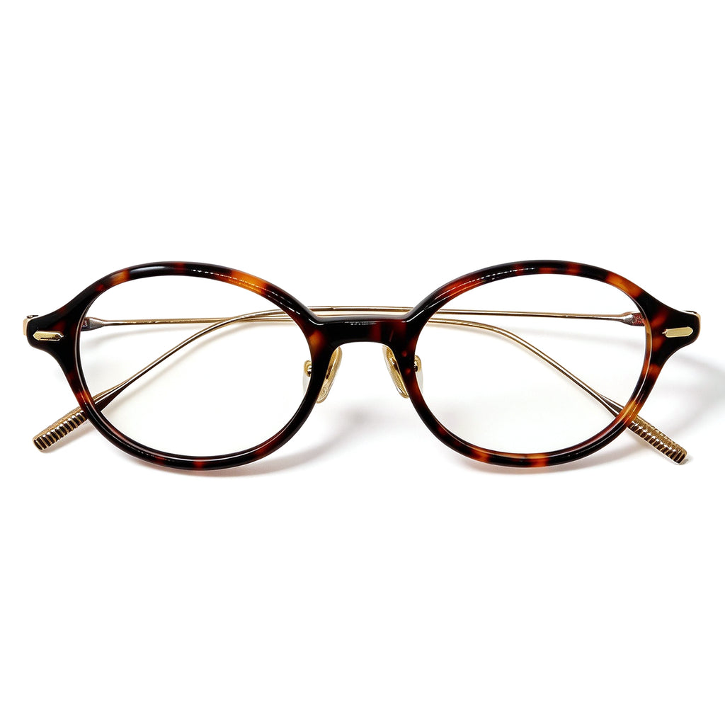Oval Mixed-Material Anti Blue Light Glasses