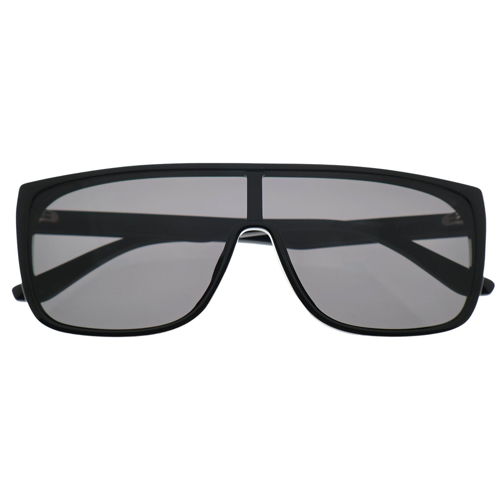 Bold Tortoise Oversized Shield Shades, Anti-Glare