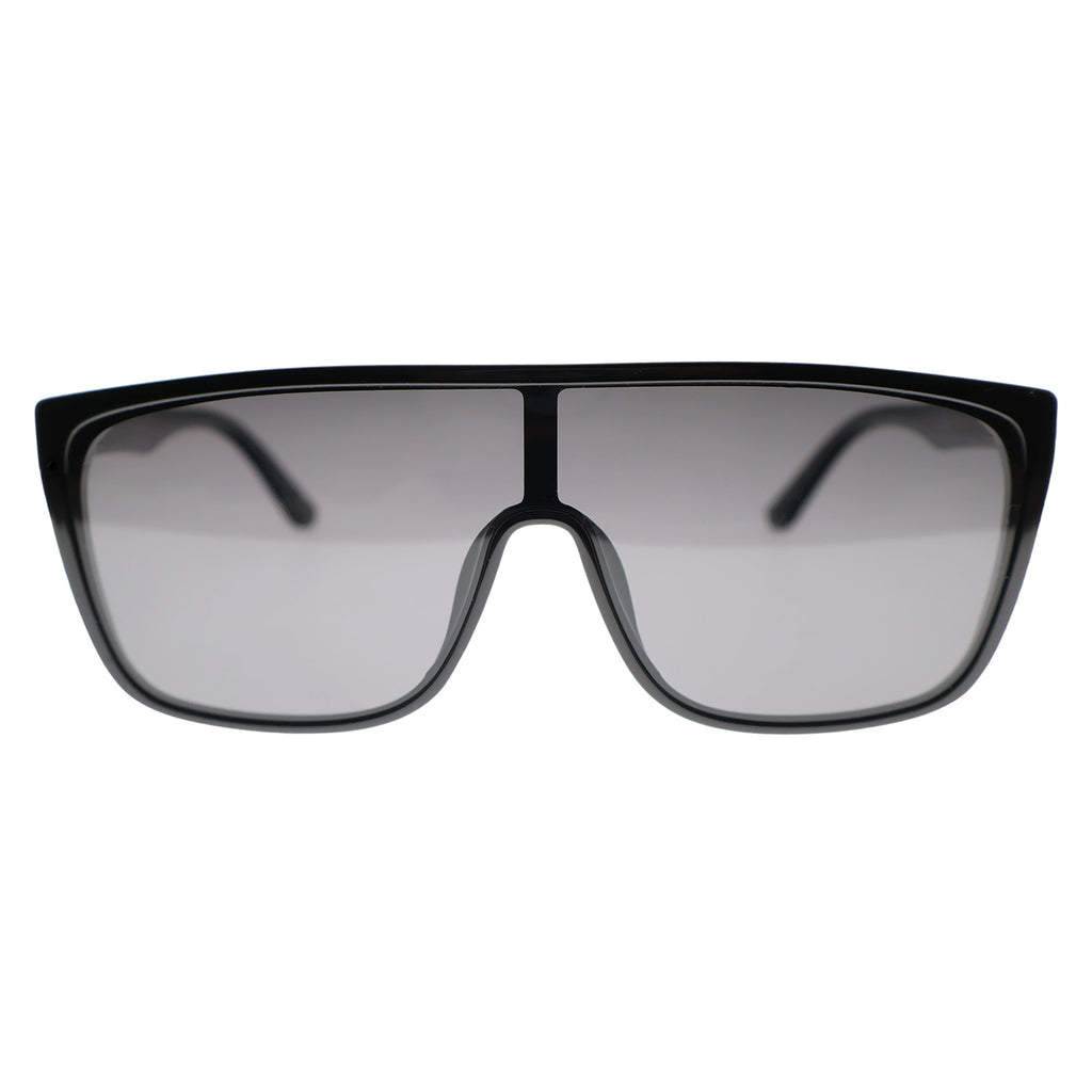 Bold Tortoise Oversized Shield Shades, Anti-Glare